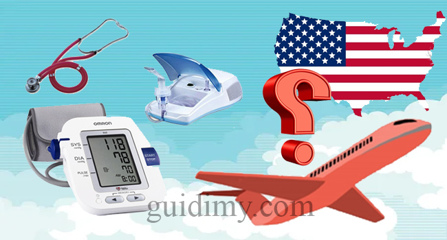 Gửi thiết bị y tế đi Mỹ có được không?